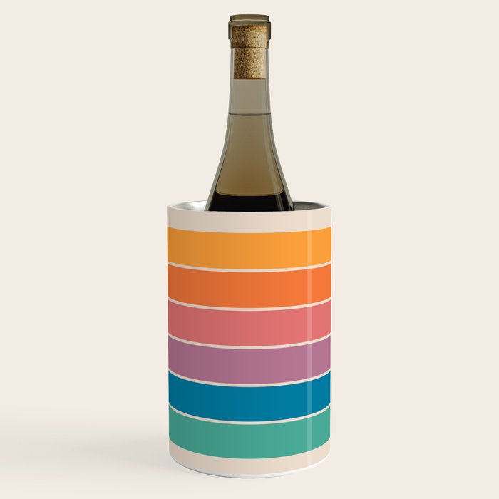 Boca Spring Stripes Wine Chiller Gallery Image 2