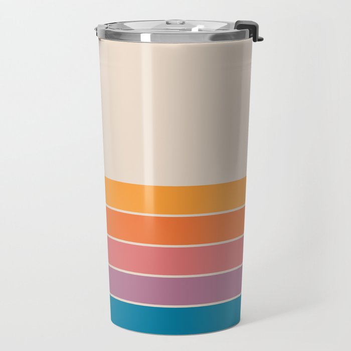 Boca Spring Stripes Travel Mug Gallery Image 2