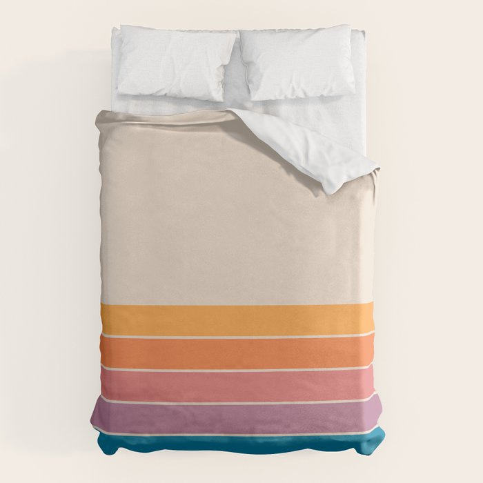 Boca Spring Stripes Duvet Cover Gallery Image 6