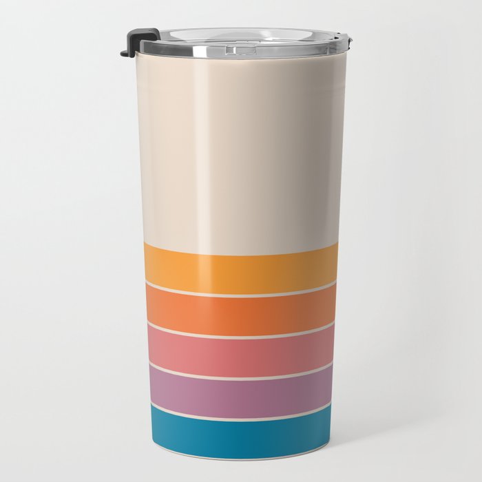 Boca Spring Stripes Travel Mug Gallery Image 3
