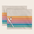Boca Spring Stripes Placemat Gallery Image 1