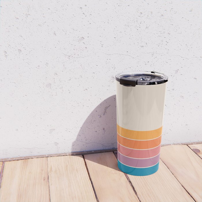 Boca Spring Stripes Travel Mug Gallery Image 4