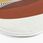 minimalist retro  Bath Mat Gallery Image 3