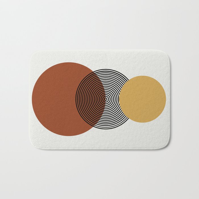 minimalist retro  Bath Mat Gallery Image 1