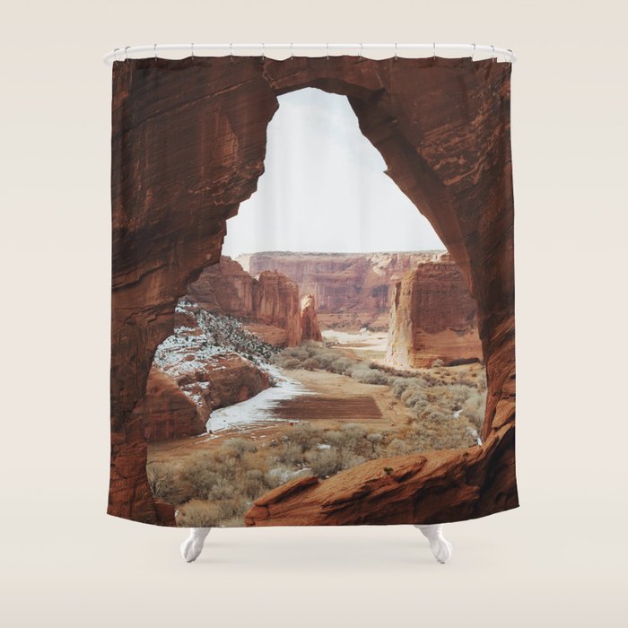 Window Rock Shower Curtain Gallery Image 1