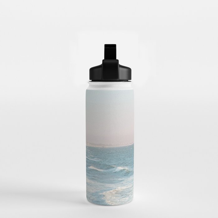 Santa Monica - California Beach Photography Water Bottle Gallery Image 2