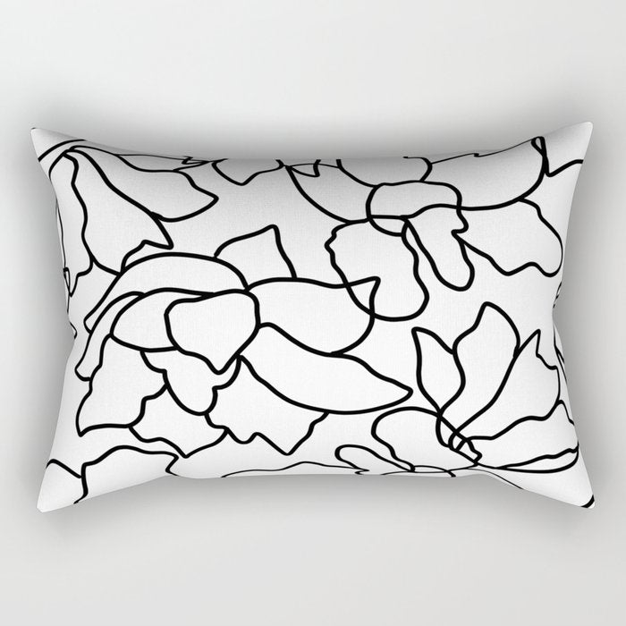 Isla #illustration #drawing Rectangular Pillow Gallery Image 2