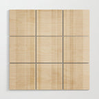 Minimalist Beige Neutral Abstract Lines 02 Wood Wall Art Gallery Image 1