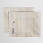 Minimalist Beige Neutral Abstract Lines 02 Placemat Gallery Image 1