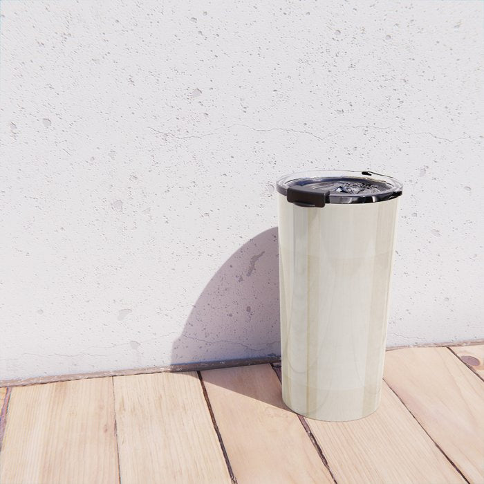 Minimalist Beige Neutral Abstract Lines 02 Travel Mug Gallery Image 4