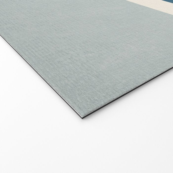 Abstract Shapes Burnt Orange Gray Blue Welcome Mat Gallery Image 2