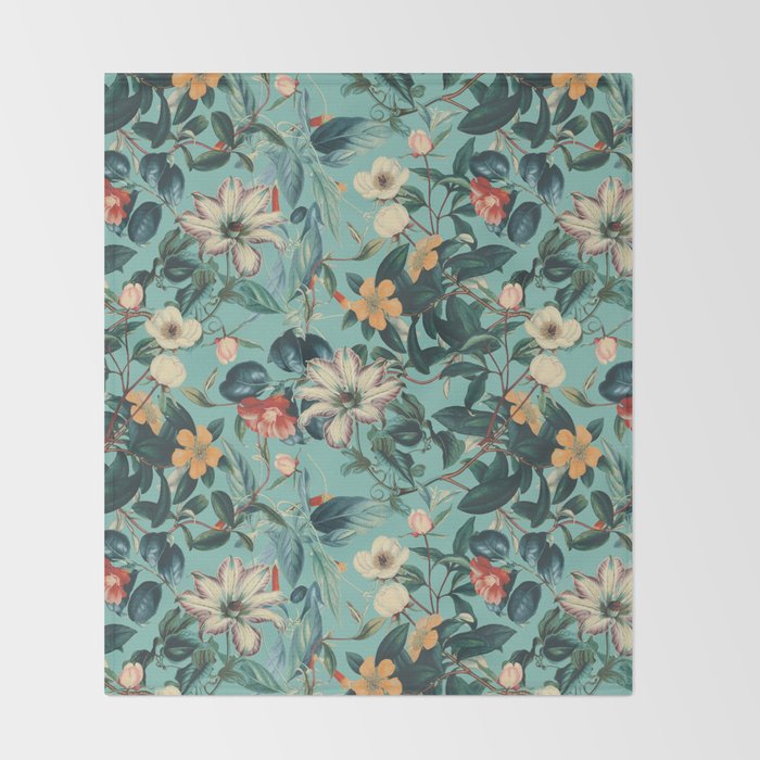 VINTAGE GARDEN V Throw Blanket Gallery Image 2
