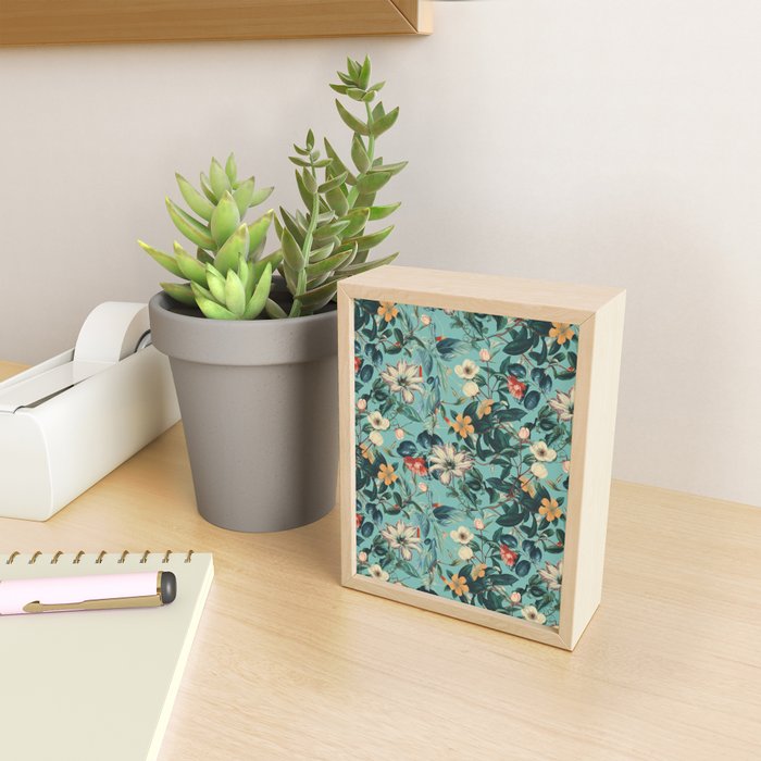 VINTAGE GARDEN V Mini Art Print Gallery Image 2