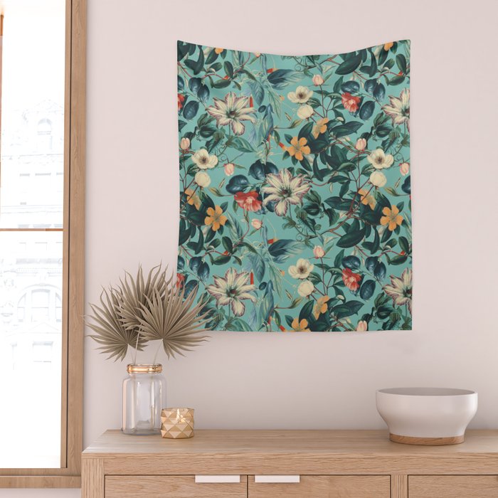 VINTAGE GARDEN V Wall Tapestry Gallery Image 2