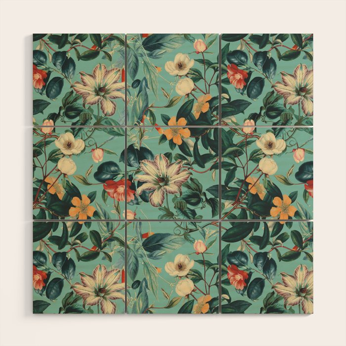 VINTAGE GARDEN V Wood Wall Art Gallery Image 1