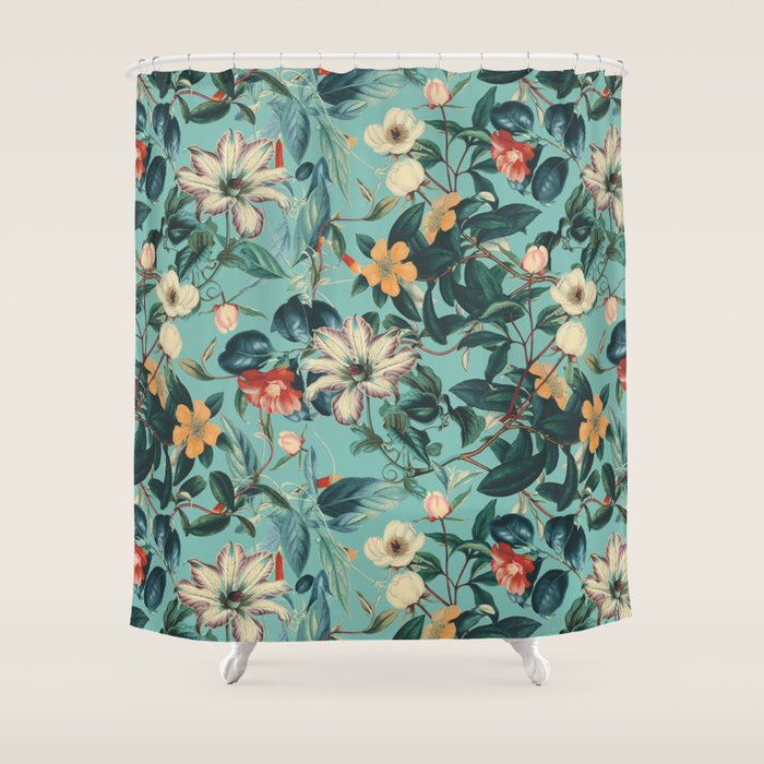 VINTAGE GARDEN V Shower Curtain Gallery Image 1