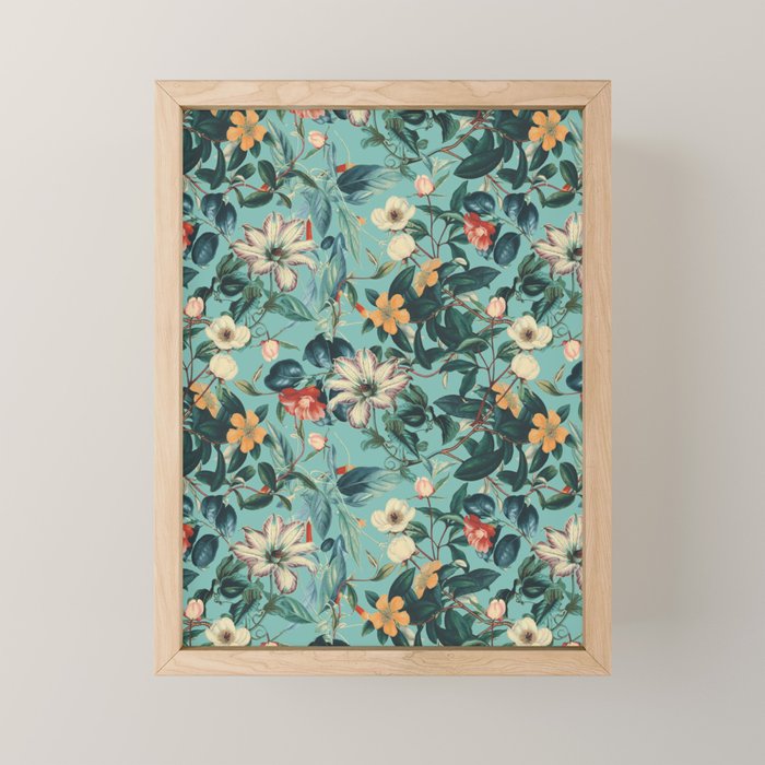 VINTAGE GARDEN V Mini Art Print Gallery Image 1