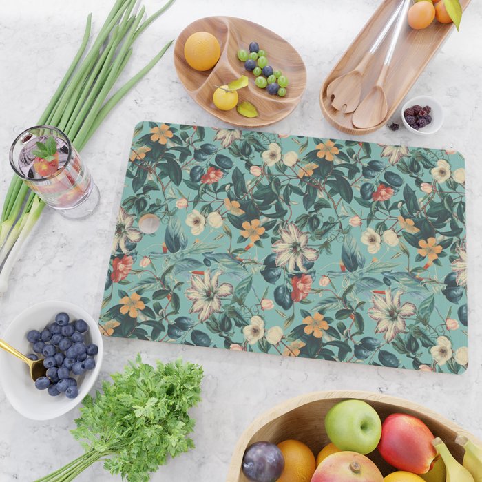 VINTAGE GARDEN V Cutting Board Gallery Image 2