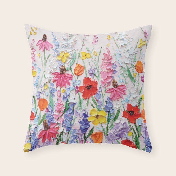Summer Soiree Throw Pillow Gallery Image 6