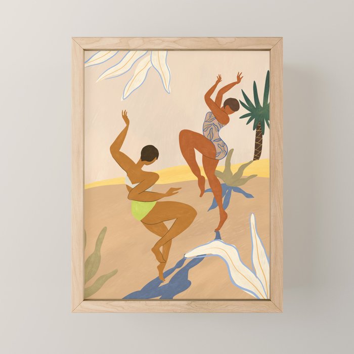 Summer Dance Mini Art Print Gallery Image 1
