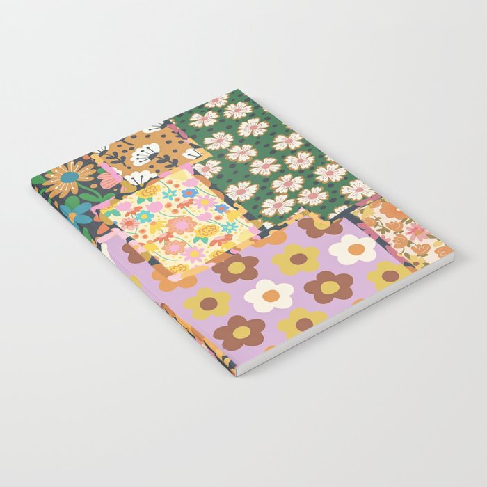 Hippie patchwork Notebook Gallery Image 2