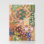 Hippie patchwork Stationery Card Gallery Image 2