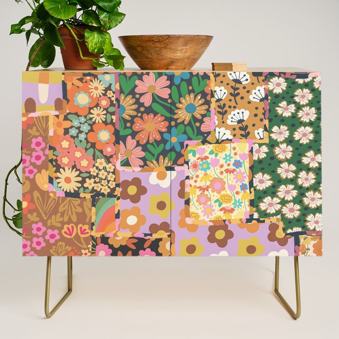 Hippie patchwork Credenza Gallery Image 1