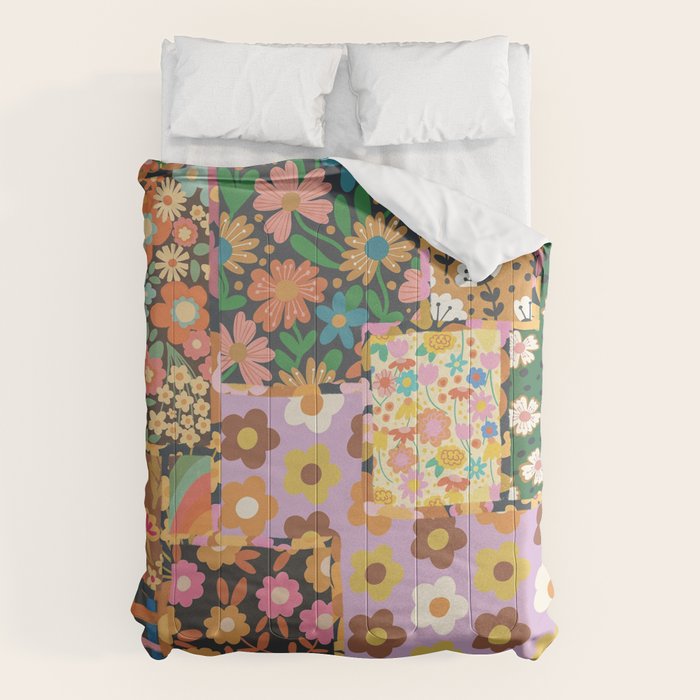 Hippie patchwork Comforter Gallery Image 1