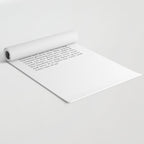 St. Therese Quote, May Today There be Peace, Yoga Mat Gallery Image 2