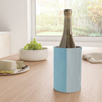 Deep Blue Geometric Moon Artwork Wine Chiller Gallery Image 4