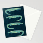 Alligator - or maybe Crocodile Stationery Card Gallery Image 2