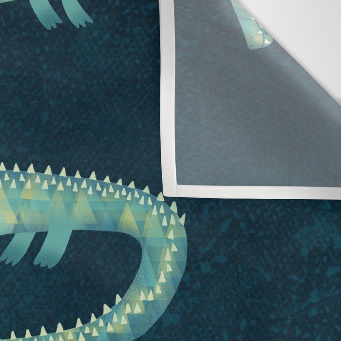 Alligator - or maybe Crocodile Wall Tapestry Gallery Image 3