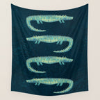 Alligator - or maybe Crocodile Wall Tapestry Gallery Image 4