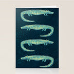Alligator - or maybe Crocodile Stationery Card Gallery Image 2