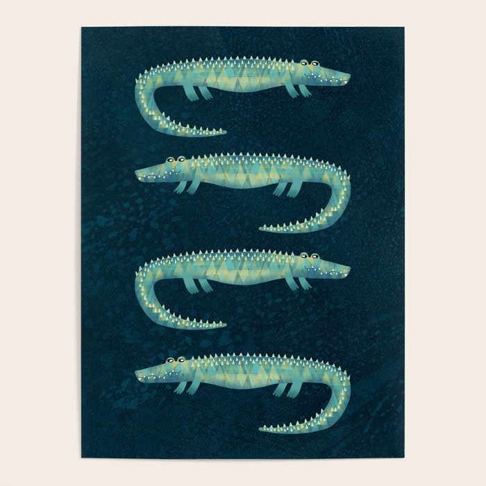 Alligator - or maybe Crocodile Poster Gallery Image 1