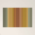 Retro Stripes XIII Welcome Mat Gallery Image 1