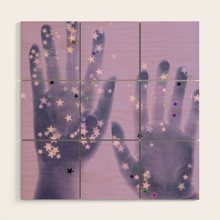 Cosmic Touch Wood Wall Art Gallery Image 1