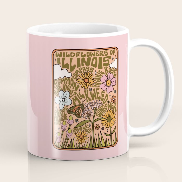 Illinois Wildflowers Coffee Mug Gallery Image 1