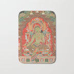 Green Tara 13th Century Tibetan Art Bath Mat Gallery Image 1