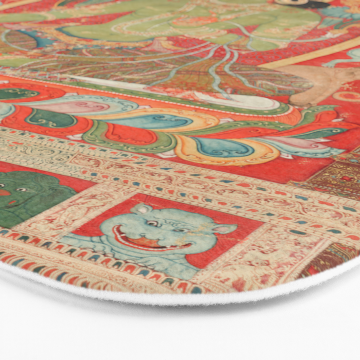 Green Tara 13th Century Tibetan Art Bath Mat Gallery Image 3