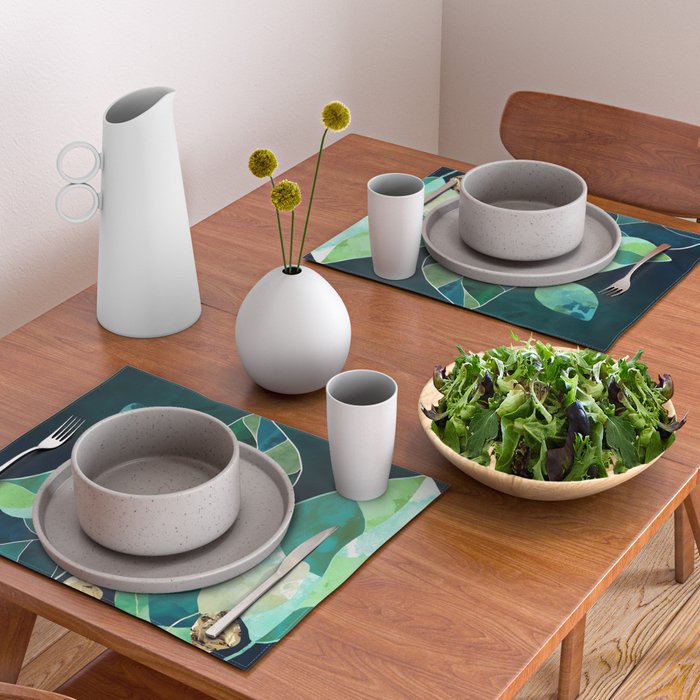 Indigo Plant I Placemat Gallery Image 2