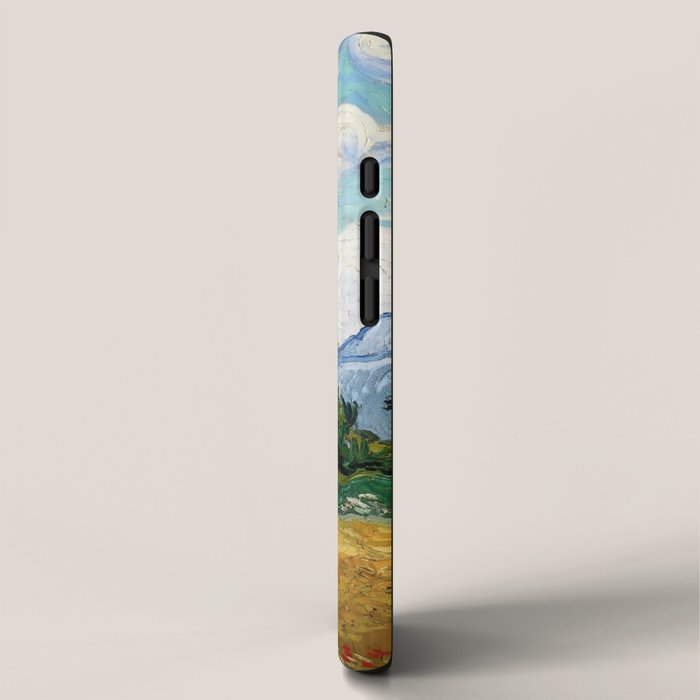 Wheat Field with Cypresses by Vincent van Gogh iPhone Case Gallery Image 2