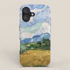 Wheat Field with Cypresses by Vincent van Gogh iPhone Case Gallery Image 1