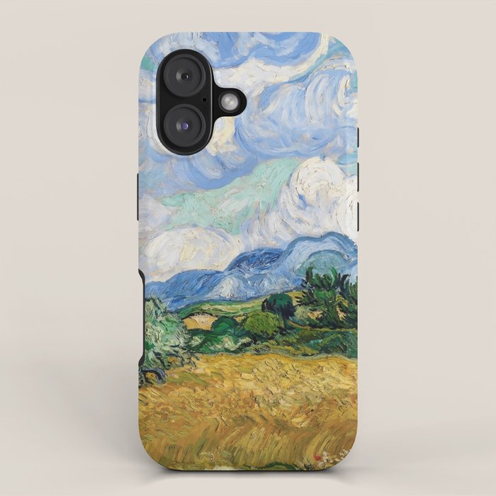 Wheat Field with Cypresses by Vincent van Gogh iPhone Case Gallery Image 1
