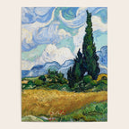 Wheat Field with Cypresses by Vincent van Gogh Poster Gallery Image 4