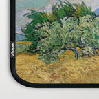 Wheat Field with Cypresses by Vincent van Gogh Laptop Sleeve Gallery Image 3