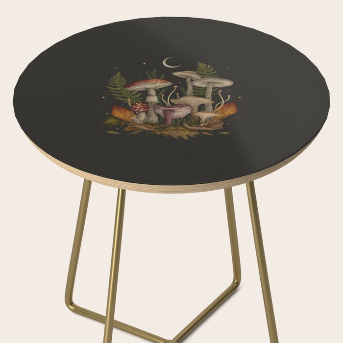 Autumn Mushrooms Side Table Gallery Image 2