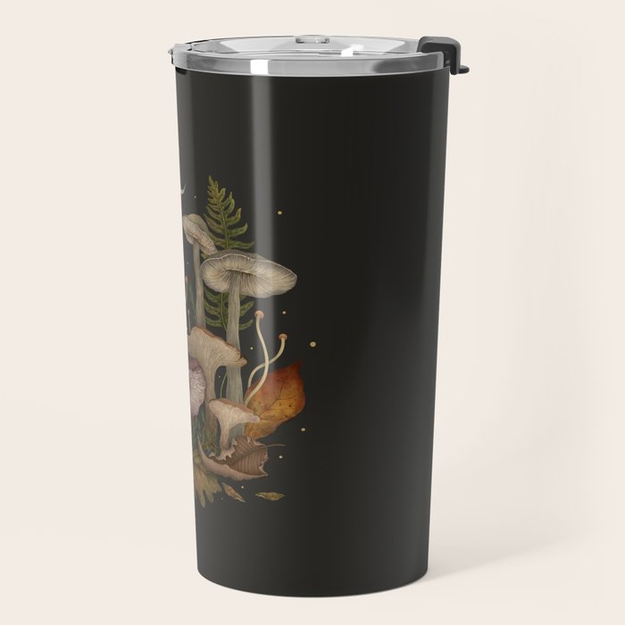 Autumn Mushrooms Travel Mug Gallery Image 2
