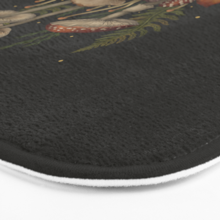 Autumn Mushrooms Bath Mat Gallery Image 3