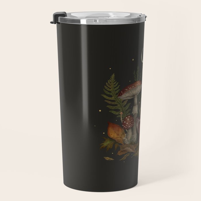 Autumn Mushrooms Travel Mug Gallery Image 3
